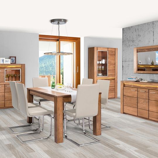 VANCOUVER 80 zrcadlo, dub rustikal