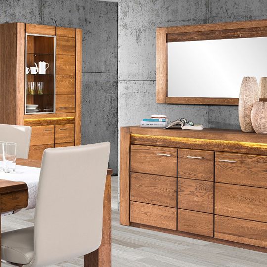 VANCOUVER 80 zrcadlo, dub rustikal