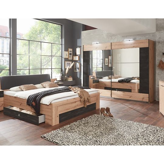 DIEGOS 706 komoda, dub artisan/šedá