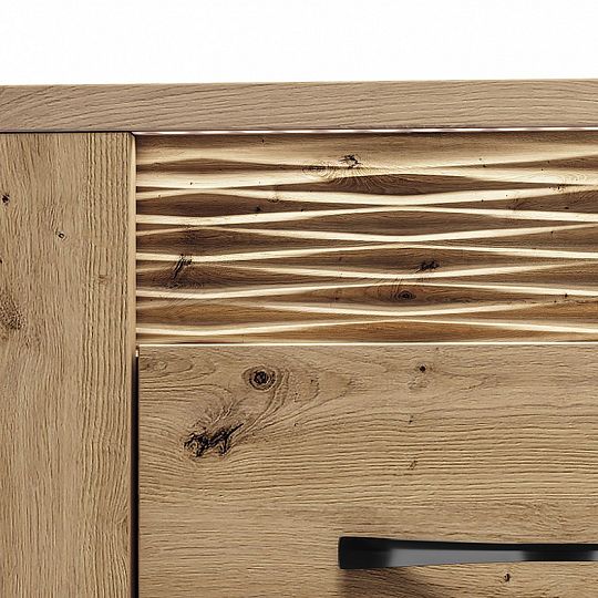 ALVIN 08 komoda široká, dub artisan