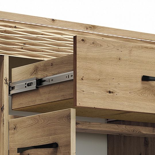 ALVIN 08 komoda široká, dub artisan