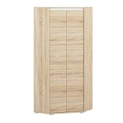 ANDY 04 rohová šatní skříň, dub sonoma