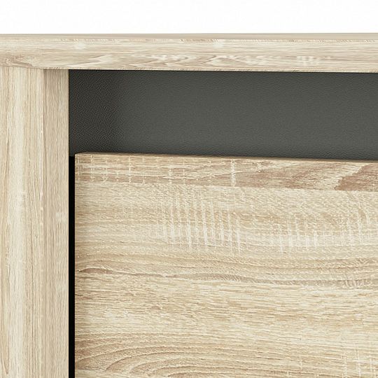 ANDY 04 rohová šatní skříň, dub sonoma