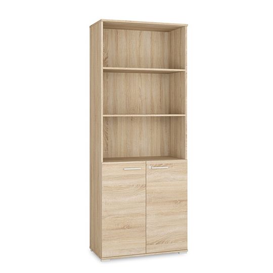 OLIER 04 regál, dub sonoma