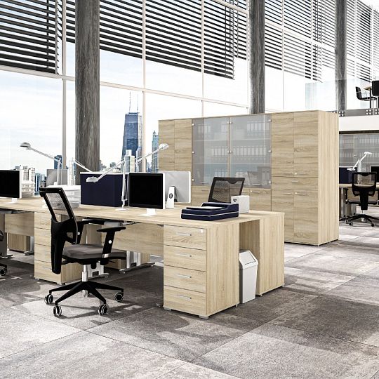 OLIER PKK001 výsuvná deska na klávesnici, šedá