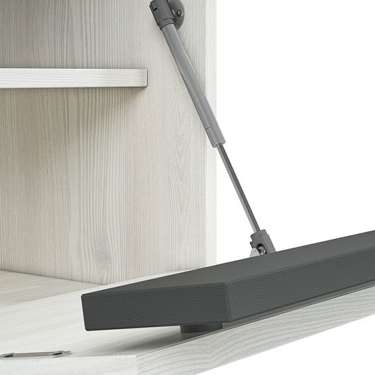 HATTERIA 04 botník, borovice bílá/šedá