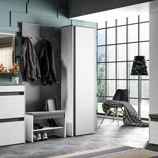 HATTERIA 09 zrcadlo, borovice bílá