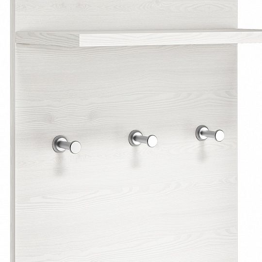 BERNIS 23 věšák, borovice bílá/šedá