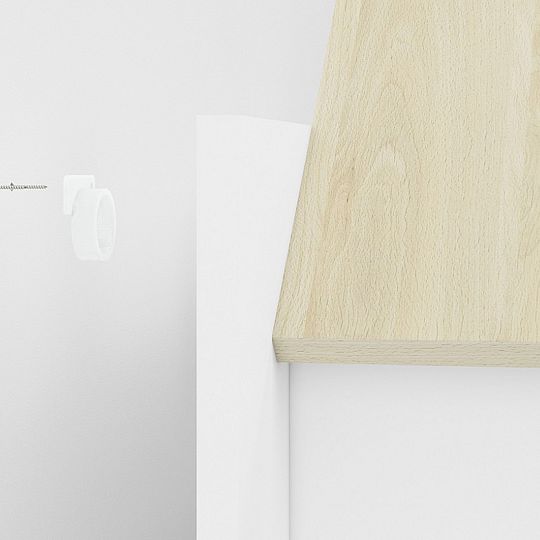 EMPOLI 17 police, bílá/buk