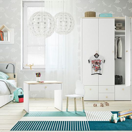 EMPOLI 17 police, bílá/buk