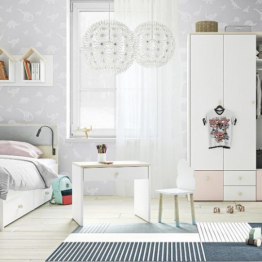 EMPOLI 17 police, bílá/buk