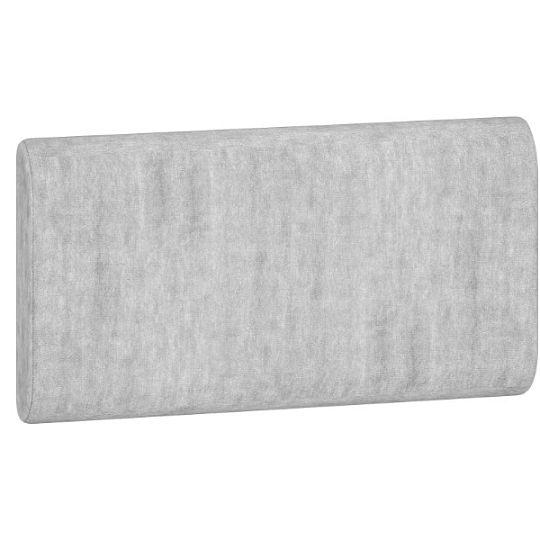 BERNIS ZAG 05-001 čalouněné čelo postele, světle šedá