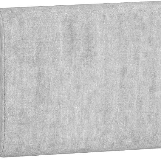 BERNIS ZAG 05-001 čalouněné čelo postele, světle šedá