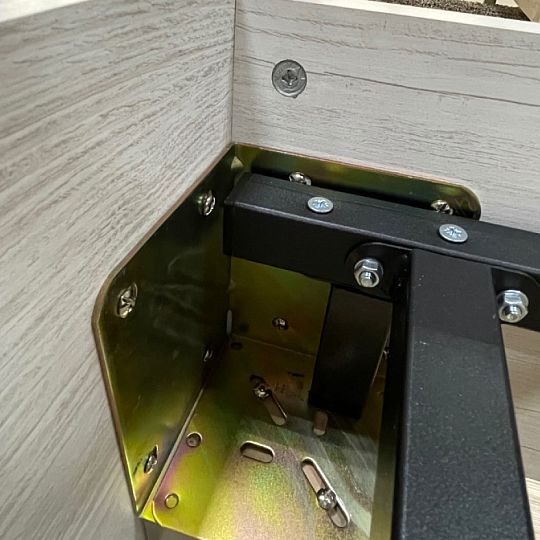 Nicea postel 180, jasan bílý/dub mořený tmavý