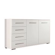 FRANCESKO 2D4S komoda, bílá