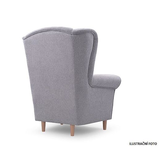 VAREZZA křeslo, starorůžová