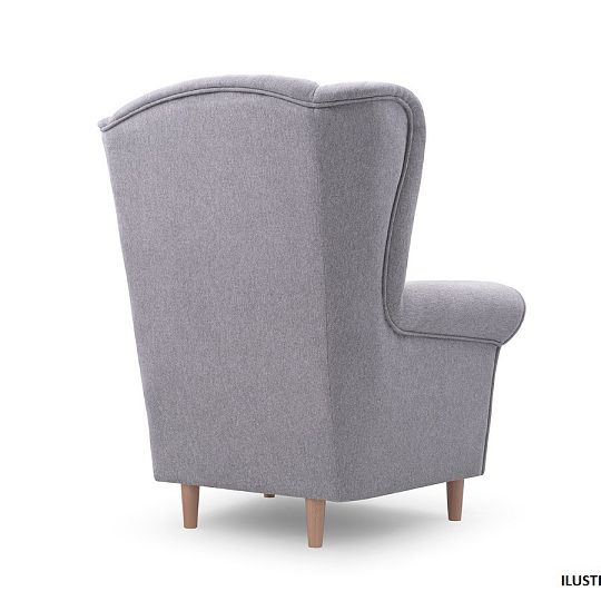 VAREZZA křeslo, tmavě šedá