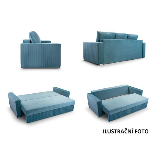 JANE pohovka, tmavě zelená