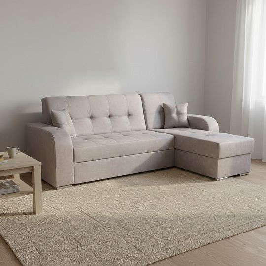 MARAJO sedací souprava, levá, šedivá Queens 21