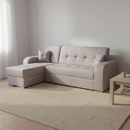 MARAJO sedací souprava, pravá, šedivá Queens 21