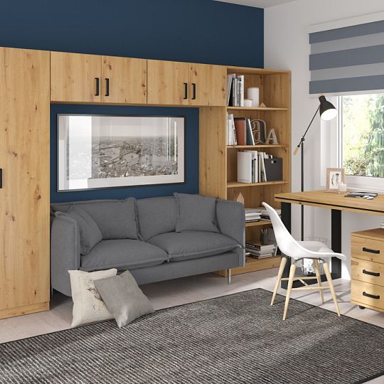 MAXIMUS 106 regál, dub artisan