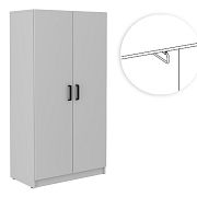 MAXIMUS 108 šatní skříň, šedá