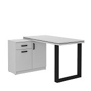 MAXIMUS 140 psací stůl vyšší, šedá