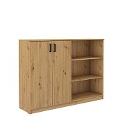MAXIMUS 850 komoda s regálem, dub artisan