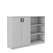 MAXIMUS 850 komoda s regálem, šedá