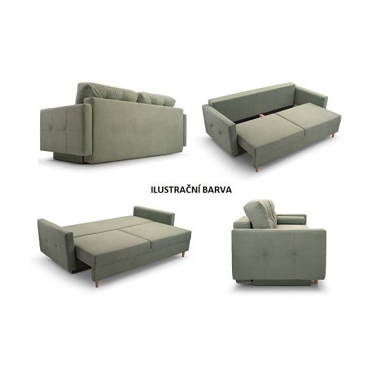 PALIO pohovka, tmavě zelená Kronos 19