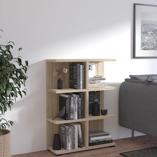 MIO 6 regál, dub sonoma