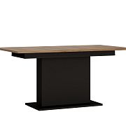 MONACO T02 rozkládací jídelní stůl, dub catania/černá