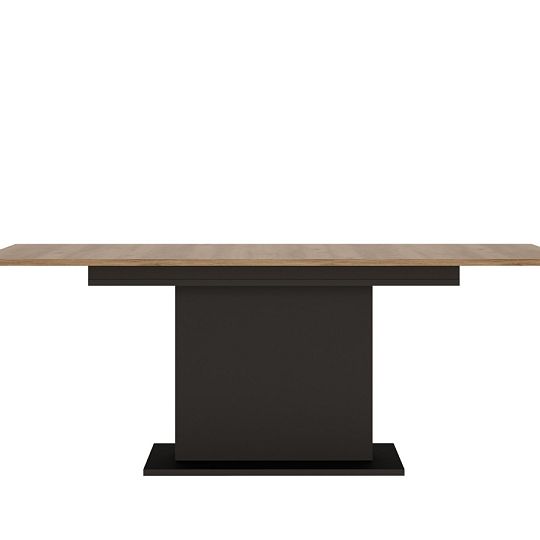 MONACO T02 rozkládací jídelní stůl, dub catania/černá