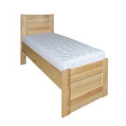 NATÁLIE č.121 masivní postel 90, borovice přírodní
