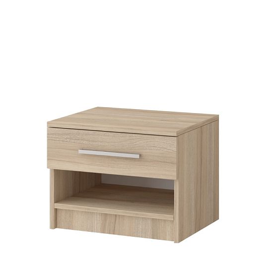 MOUSE SMILE 23 noční stolek, dub sonoma