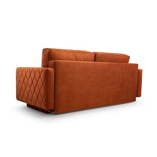 LENA rozkládací pohovka, terracota Noel 12