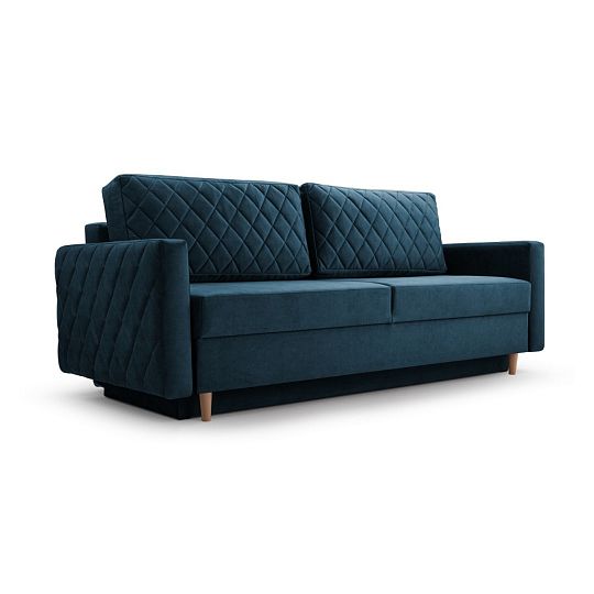 LENA rozkládací pohovka, tmavě modrá Noel 16