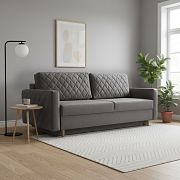 LENA rozkládací pohovka, šedá Noel 26