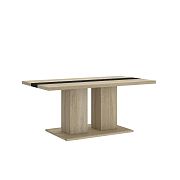 RIKOLA 2 konferenční stolek, dub sonoma/černá