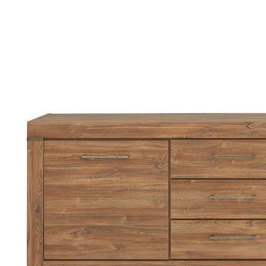 KENTAKI HOME komoda 2D3S, dub sterling
