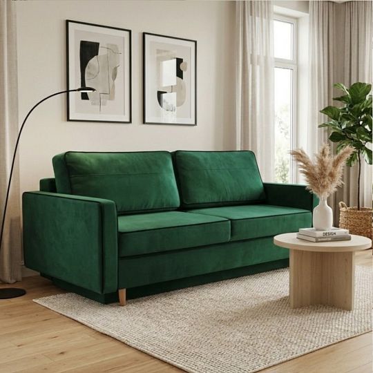 FELICITA pohovka, Kronos 19, tmavě zelená