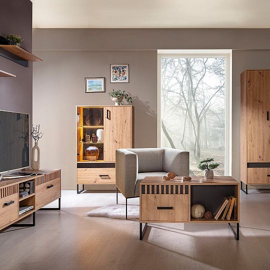 LINCOLN 11 police, dub artisan/černá