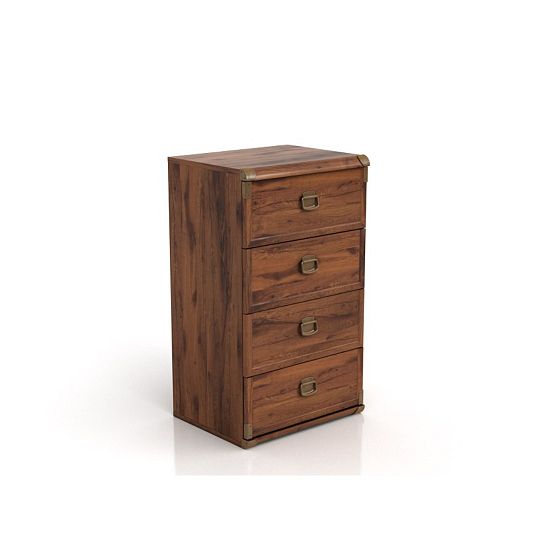 INDIANA II NEW komoda JKOM 4S/50, dub sutter