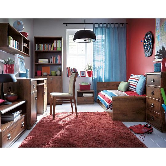 INDIANA II NEW komoda JKOM 4S/50, dub sutter