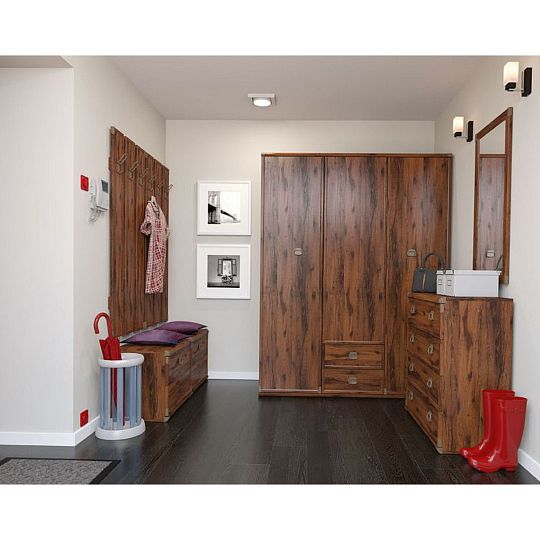 INDIANA II NEW komoda JKOM 4S/80, dub sutter