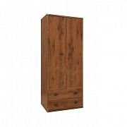 INDIANA II NEW šatní skříň JSZF2D2S/80, dub sutter