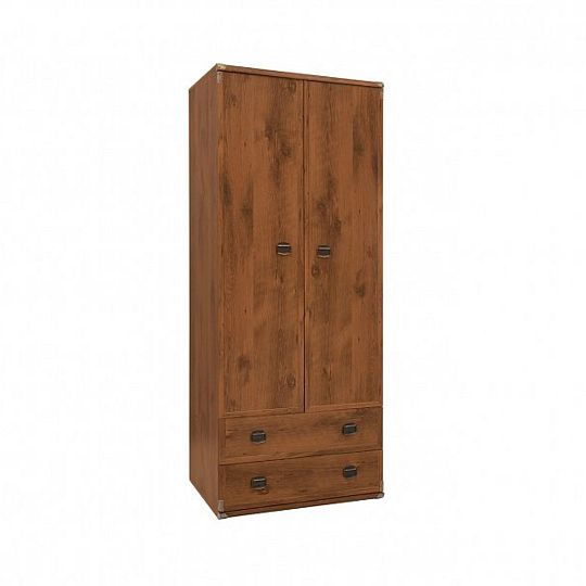INDIANA II NEW šatní skříň JSZF2D2S/80, dub sutter