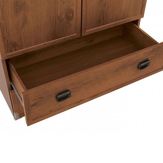 INDIANA II NEW šatní skříň JSZF2D2S/80, dub sutter