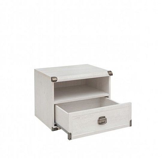 INDIANA II NEW noční stolek JKOM 1S/50, borovice bílá