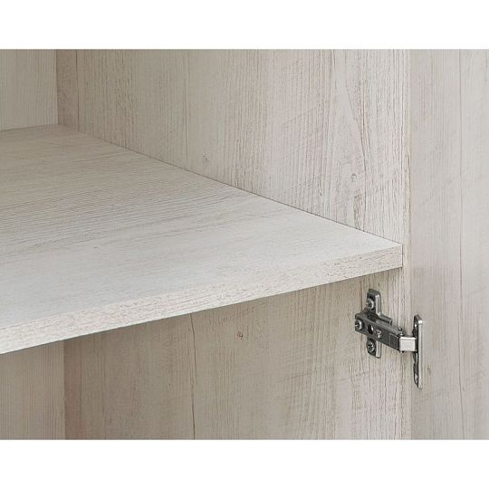 INDIANA II NEW šatní skříň JSZF2D2S/80, borovice bílá